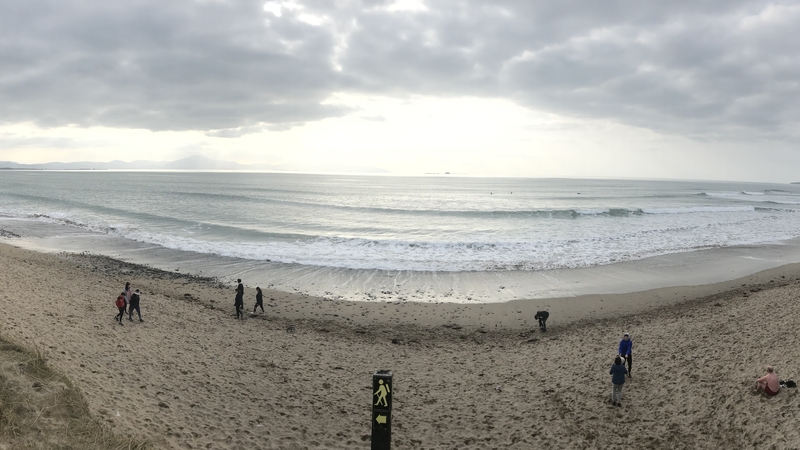 The blue flag beach at Banna, Co Kerry