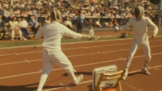 Fencing at Morton Stadium, Santry (1982)