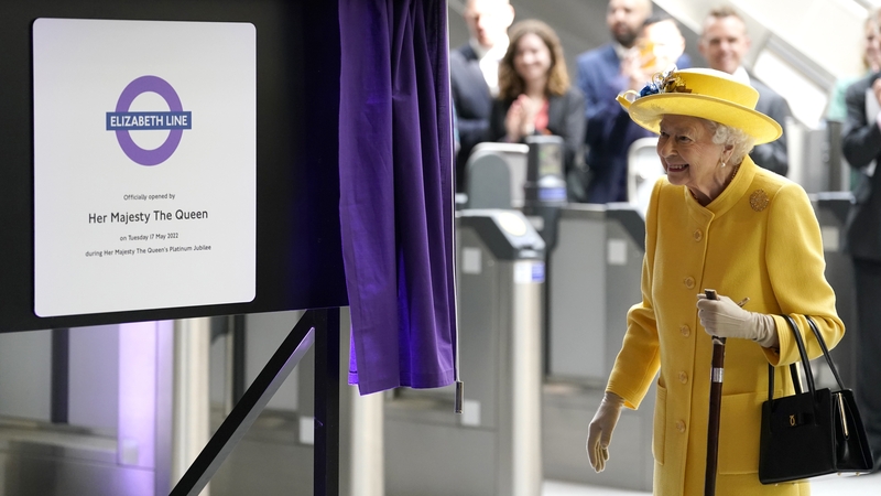 The Elizabeth Line is named after the 96-year-old monarch