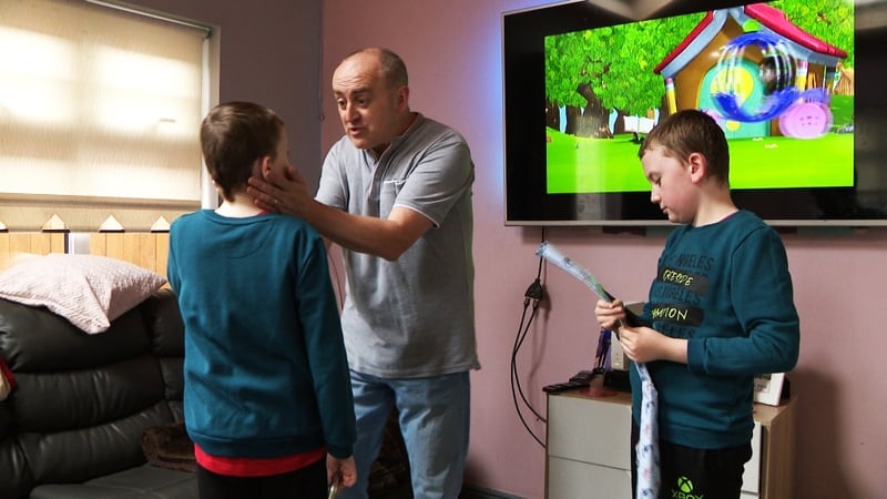 While identical twin boys Ryan and Kyle have been offered a school place, the school building is not yet ready