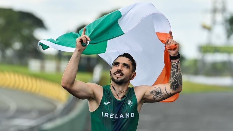 Keith Russell - pictured above at the 2021 Irish National 100km Championships, put in an outsanding display in Germany where he ran for 597km over five days