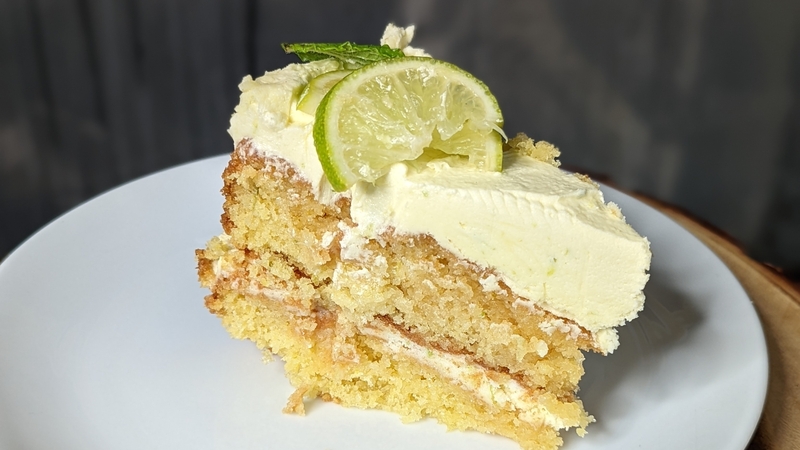 Shane Smith's lime & mint mojito sponge: Today
