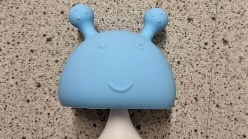 A safety issue has been identified where the mushroom head of the soother can cause a suffocation risk