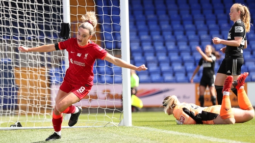 Ireland forward Leanne Kiernan will play in the Women's Super League after Liverpool's promotion last season