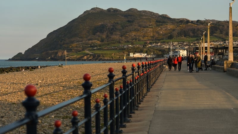 Emergency services and gardaí attended the scene off Bray seafront (file photo)