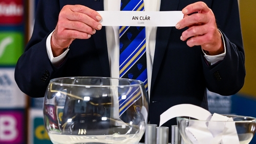 The draw will take place just after 8.30am on Monday