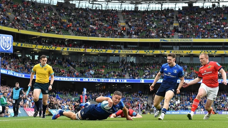 Scott Penny scored Leinster's opening try