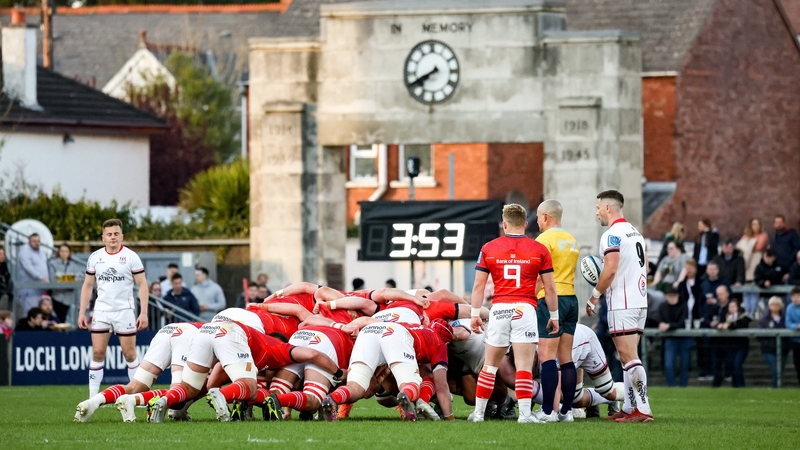 Munster were 24-17 winners when the sides met in Belfast four weeks ago