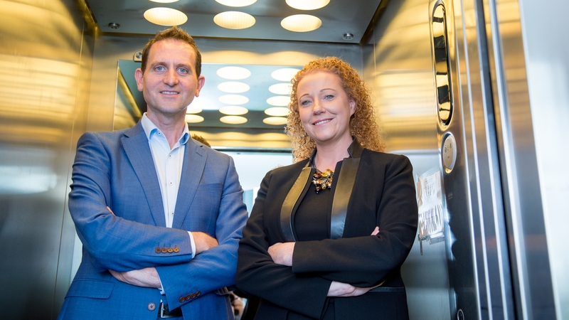 Terry Clune and Sinead Fitzmaurice of TransferMate