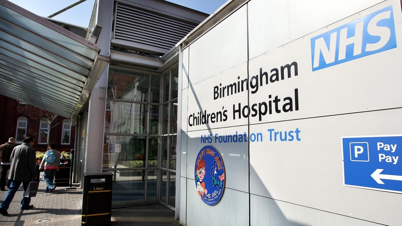 The hospital said it was supporting the infant's family