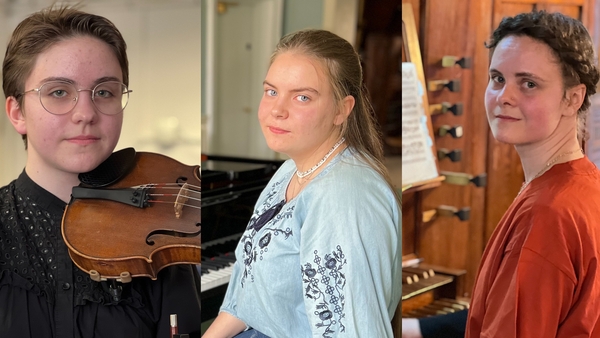 Yana Shpak, Sulamita Pyvovar and Olesia Borsuk had to leave their studies in Ukraine in the aftermath of the Russian invasion
