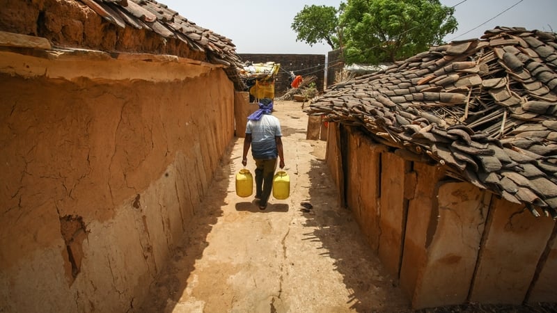 The severe heatwave caused drought-like conditions in vast swathes of India's agricultural heartlands