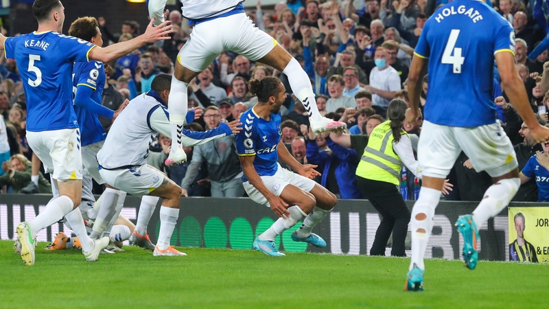 Dominic Calvert-Lewin's winner against Crystal Palace kept Everton in the Premier League