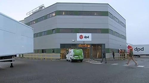 DPD's Athlone distribution centre had to be evacuated (file image)