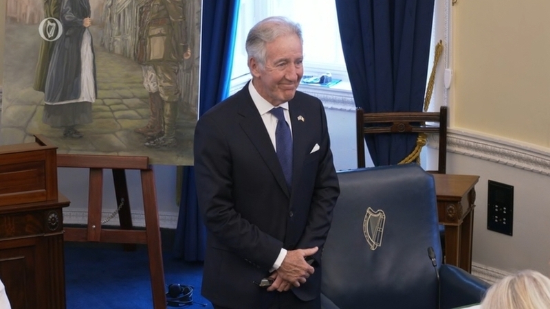 Richard Neal addressed the Seanad this evening