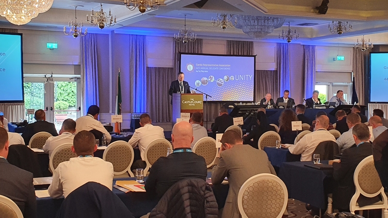 160 toscaire a bhí i láthair ag Comhdháil bhliantiúil Chumann Ionadaíochta an Gharda Síochána i gCathair na Mart inniu chun na dúshláin atá roimh an bhfórsa a phlé.