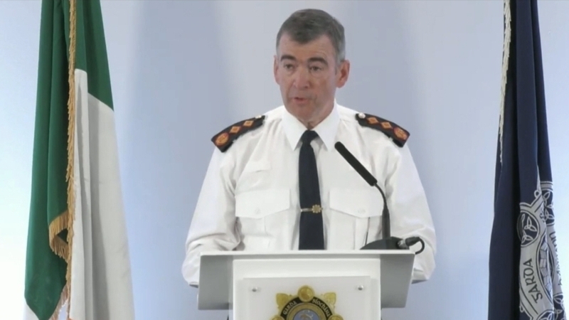 Drew Harris said: 'I want to apologise to those that we failed'