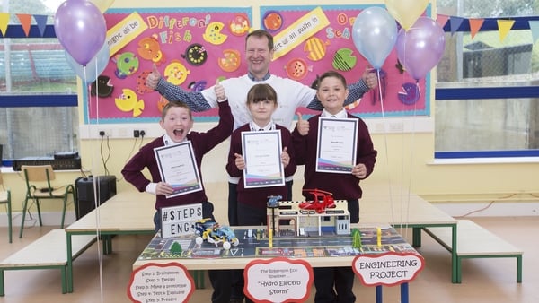 Donegal kids design a car powered by the sun and rain!