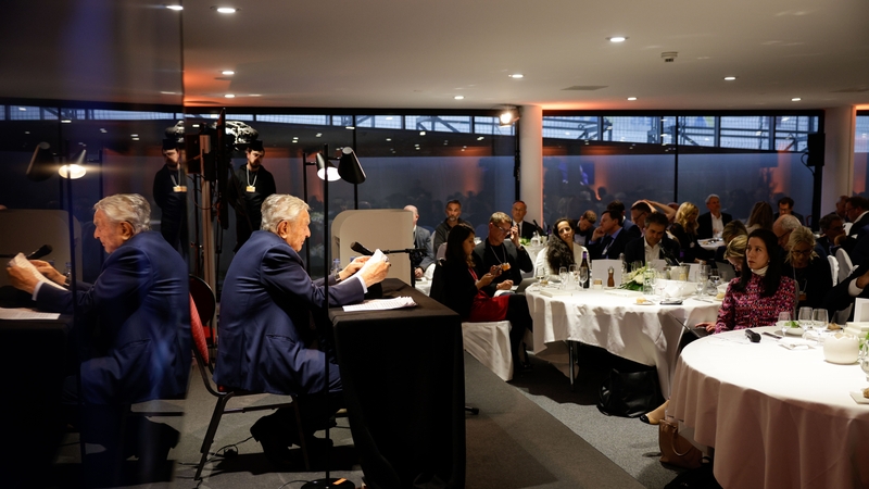 George Soros's dinner is among the most eagerly awaited events of the gathering of global business and political elites in Davos,