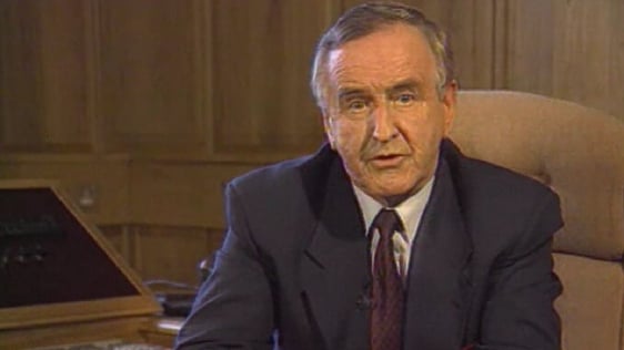 Taoiseach Albert Reynolds (1992)