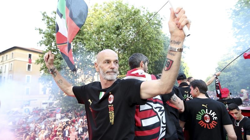 Stefano Pioli has had his Serie A winners' medal returned