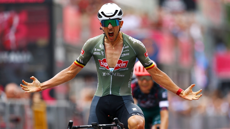 Dries De Bondt took the 18th stage of the Giro