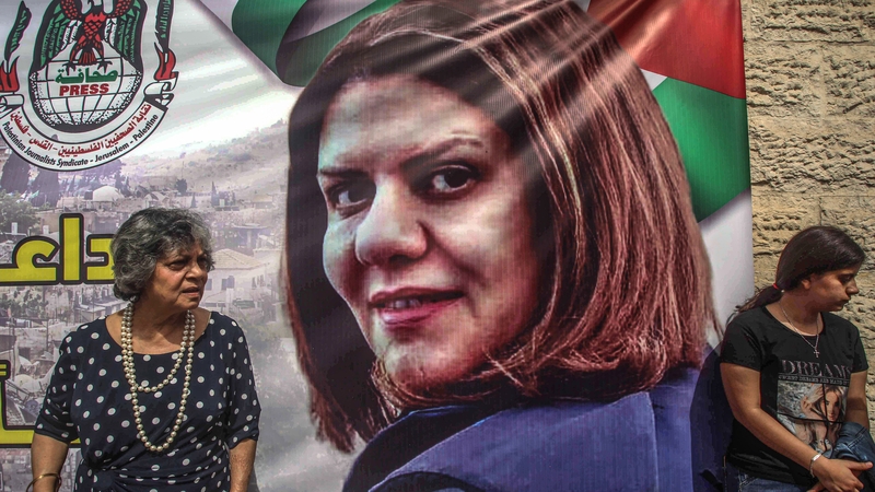 The Palestinian Authority (PA) and Al Jazeera have blamed Israeli forces for Shireen Abu Akleh's killing on the morning of 11 May