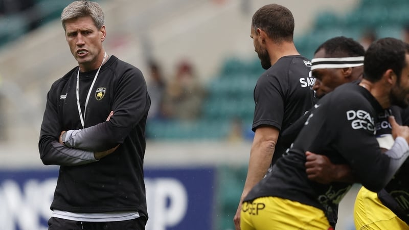 Ronan O'Gara in Twickenham before last season's 22-17 defeat to Toulouse