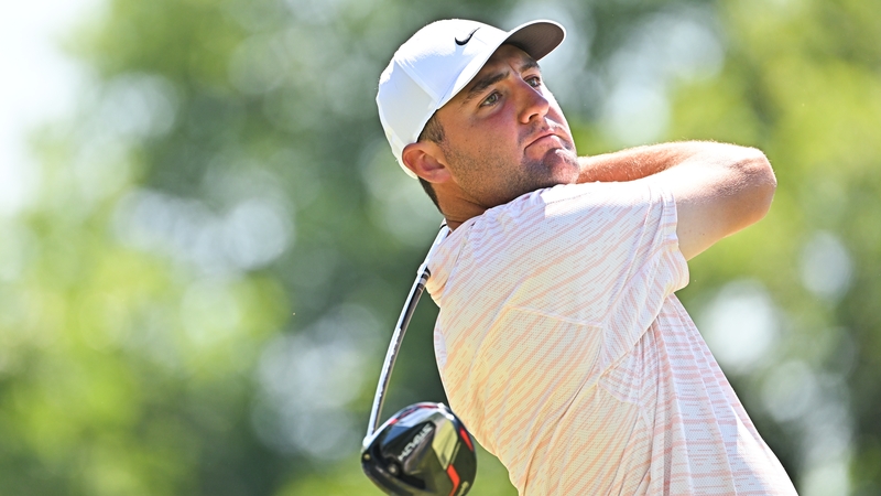 Scottie Scheffler hasn't dropped a stroke in his first two rounds