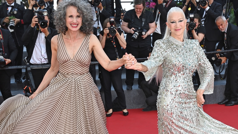 Andie MacDowell and Helen Mirren