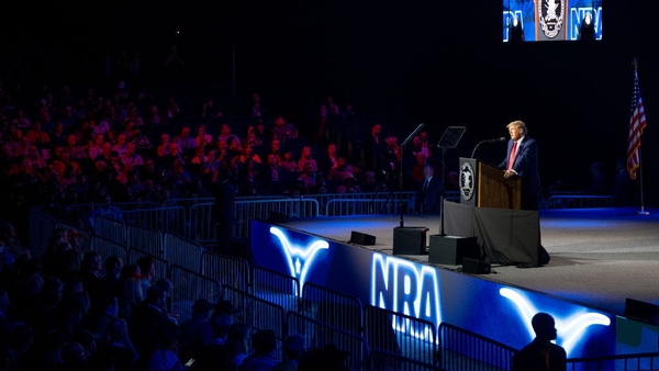 Donald Trump said decent Americans should be allowed the firearms they need to defend themselves