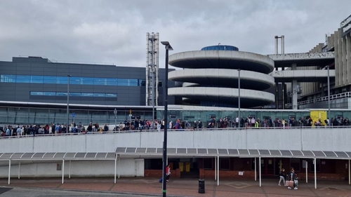 Around 50,000 passengers were expected to depart the airport over the course of today