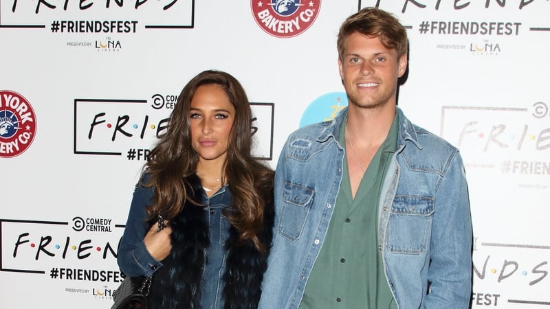 Maeva D'Ascanio and James Taylor (pictured in London in September 2019) - The reality TV stars, who recently became engaged in Rome, told Hello! magazine their baby is due in November