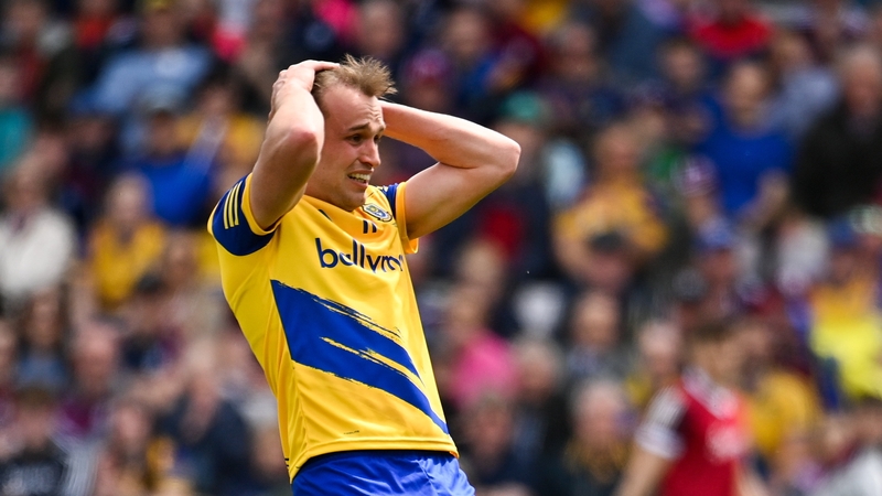 Roscommon's Enda Smith reacts to a missed chance against Galway