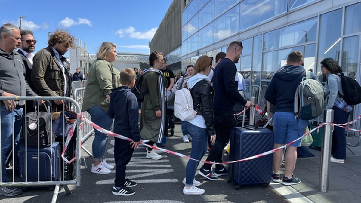 What is Dublin Airport currently like for security staff?