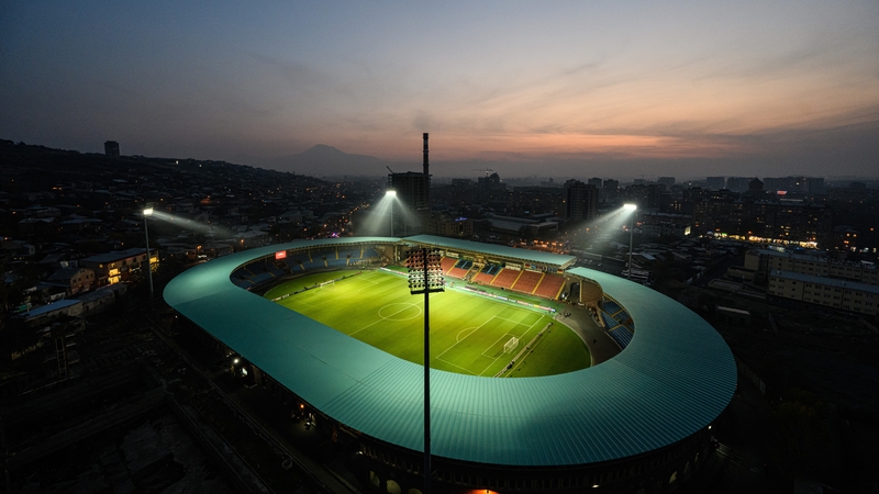 Ireland will play Armenia at the Republican Stadium