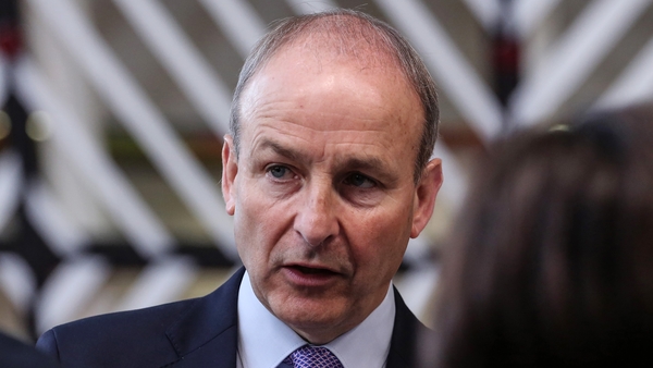 Micheál Martin is at an EU leaders' meeting to discuss Ukraine, defence and energy
