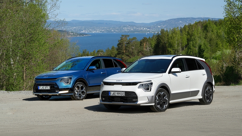 The new Niro PHEV and battery electric versions.