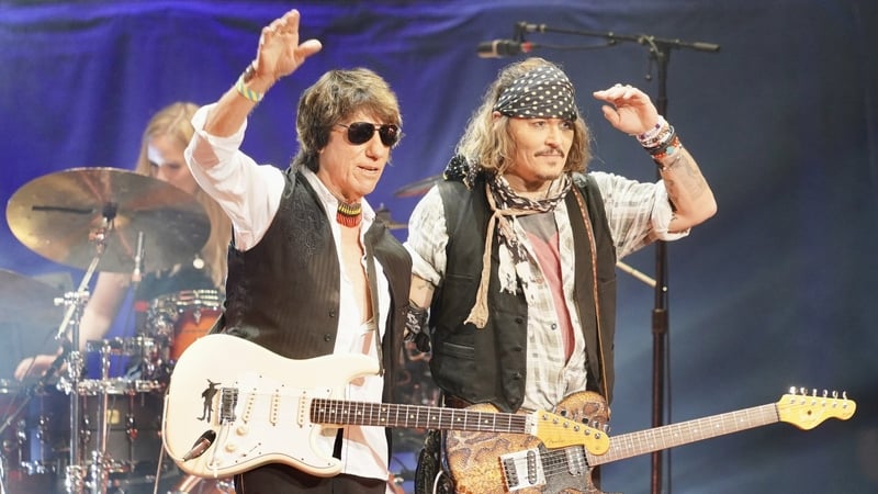 Johnny Depp will join Jeff Beck for the remainder of his UK tour