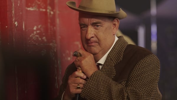 Tom Hanks as Colonel Tom Parker in Elvis