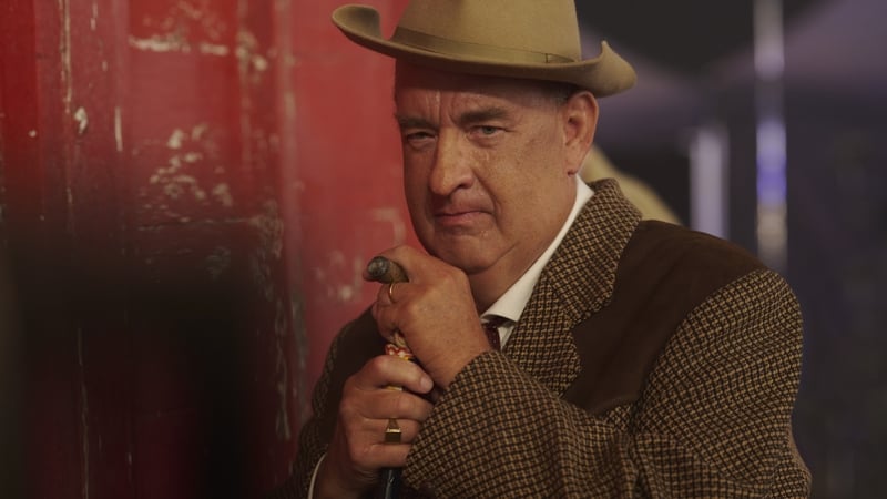 Tom Hanks played Elvis Presley's real-life former manager Colonel Tom Parker