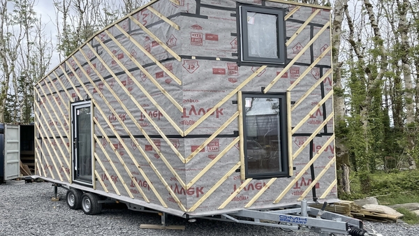 People from all walks of life have been learning to build their own 'tiny home' on courses run by a social enterprise in Co Clare