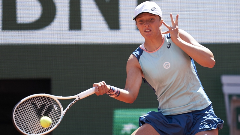 Iga Swiatek hasn't lost a match since being beaten by Jelena Ostapenko in Dubai in February