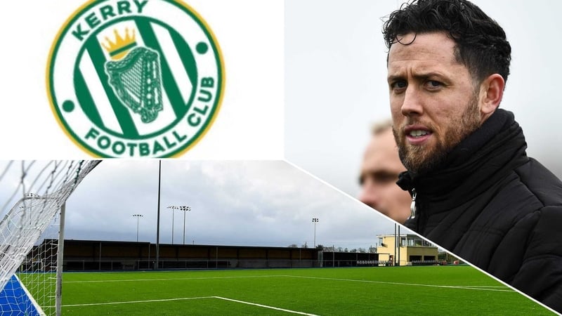 Billy Dennehy is heavily involved in Kerry FC, who would play their games at Mounthawk Park in Tralee