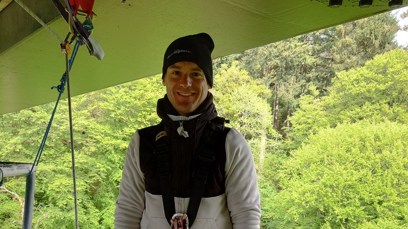 Francois-Marie Dibon, from Paris, jumped from Garry Bridge in Perthshire 765 times in 24 hours