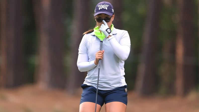 Mina Harigae leads the way at Pine Needles