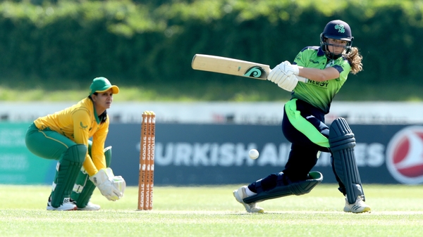 Leah Paul in action for Ireland
