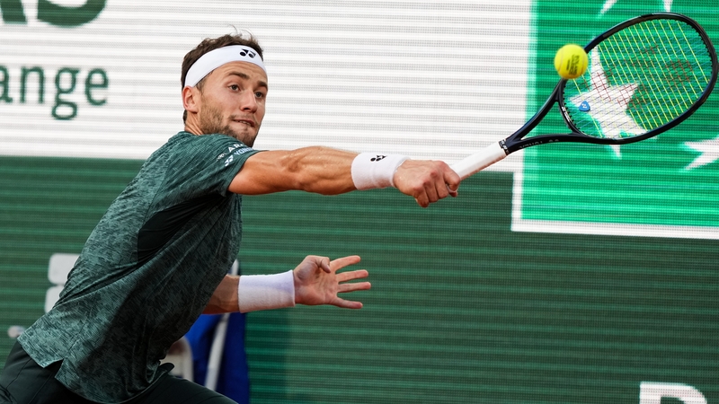 World number eight Casper Ruud had never been beyond the fourth round of a grand slam event until this week