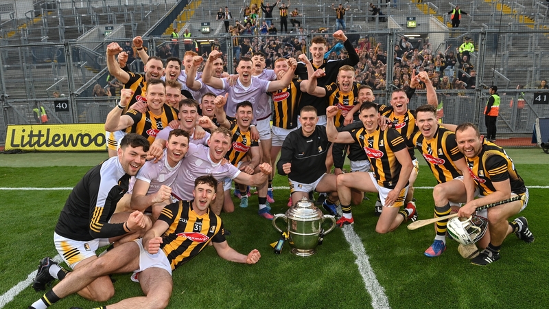 Kilkenny celebrate another Leinster SHC title