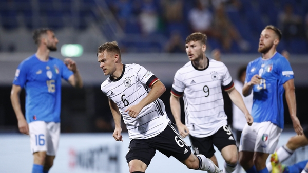Kimmich scored the equaliser shortly after Italy opened the scoring
